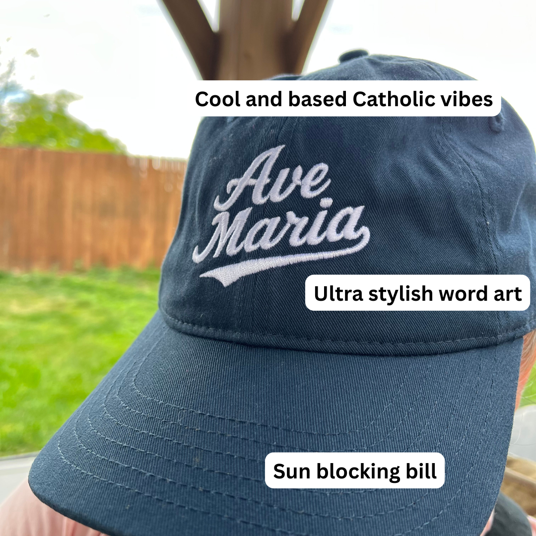 Ave Maria Classic Baseball Cap