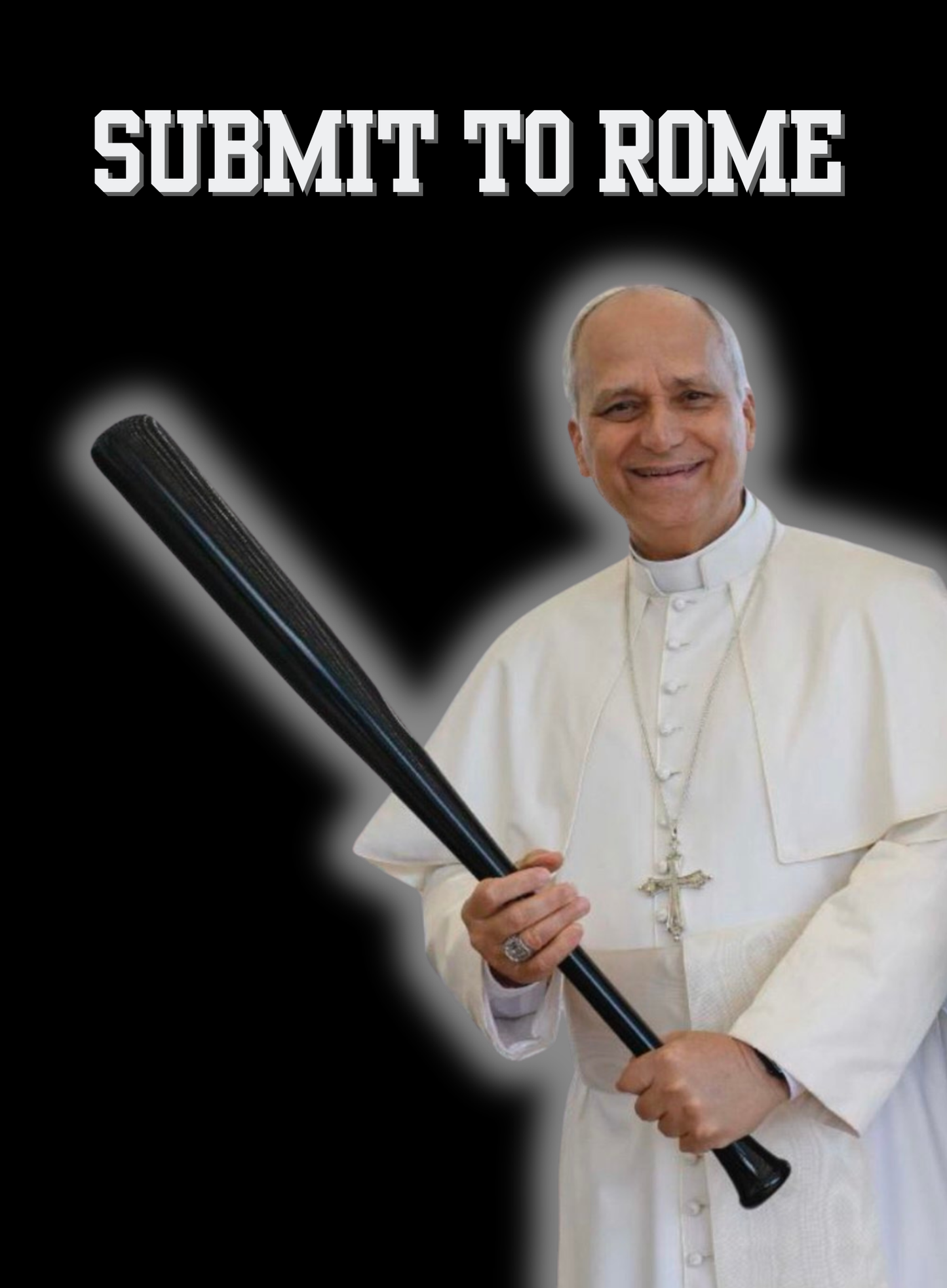 Submit to Rome Pope Leo XIV Sticker (3-pack)