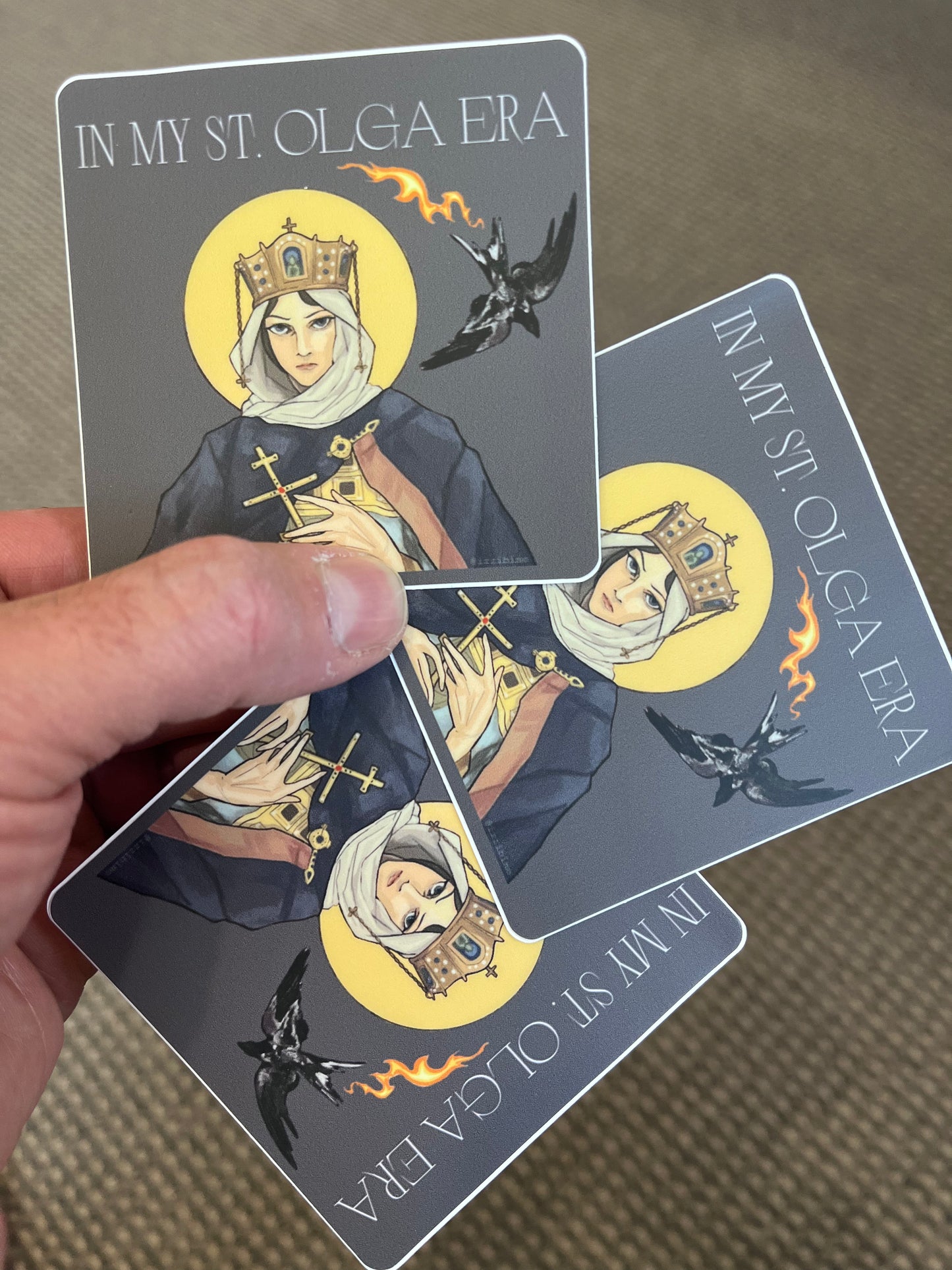 St Olga Era Stickers (3 pack)