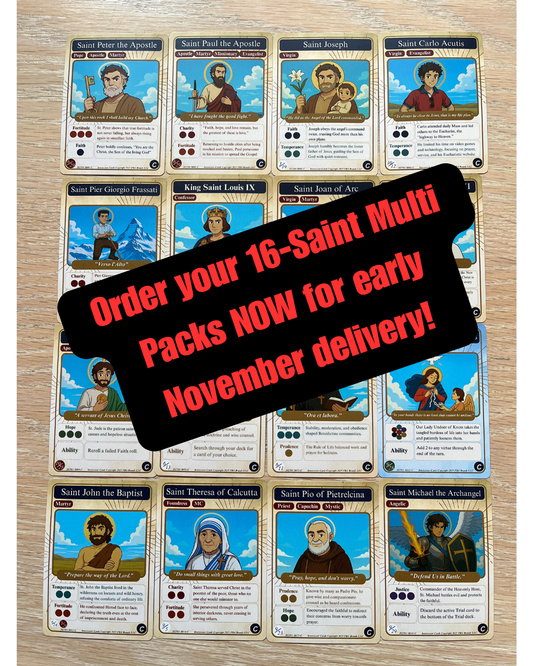 Collectible Trading Holy Cards