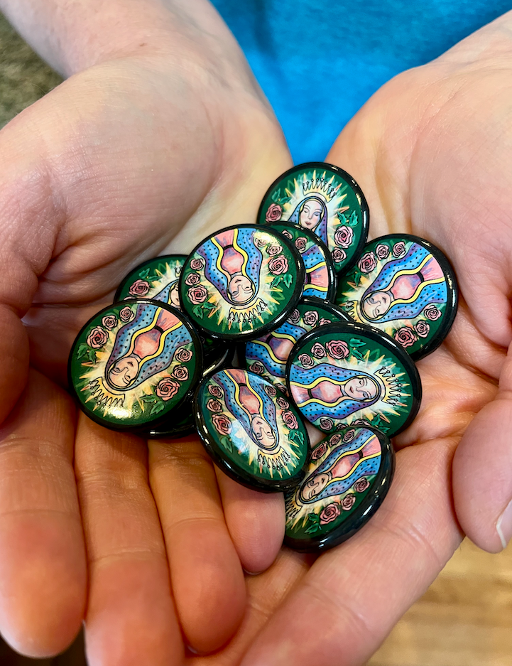 Our Lady Classic Buttons (6-pack)