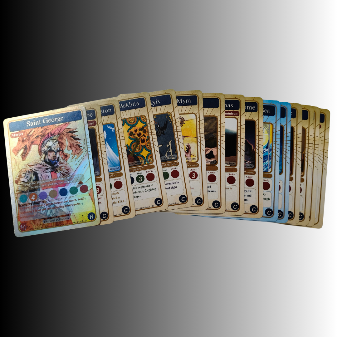 Collectible Trading Holy Cards Set 2