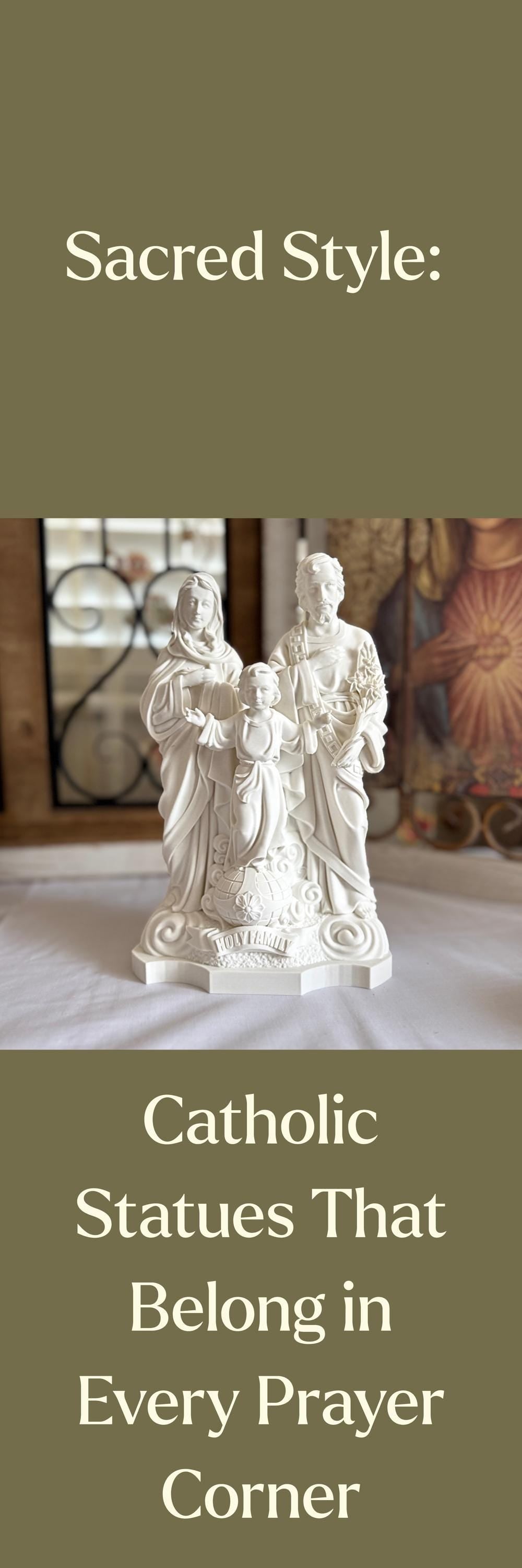 Holy Family Statue