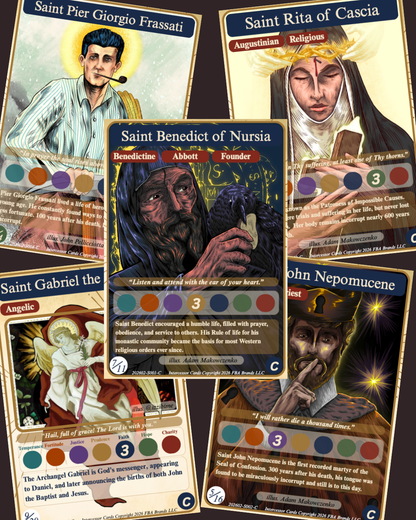 Collectible Trading Holy Cards Bundle - HUMAN ART - SET 2 & 3 & 4