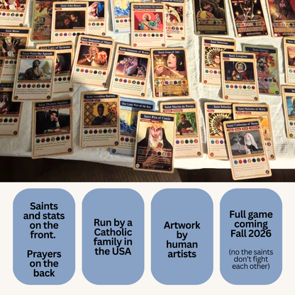 Collectible Trading Holy Cards Bundle - HUMAN ART - SET 2 & 3 & 4