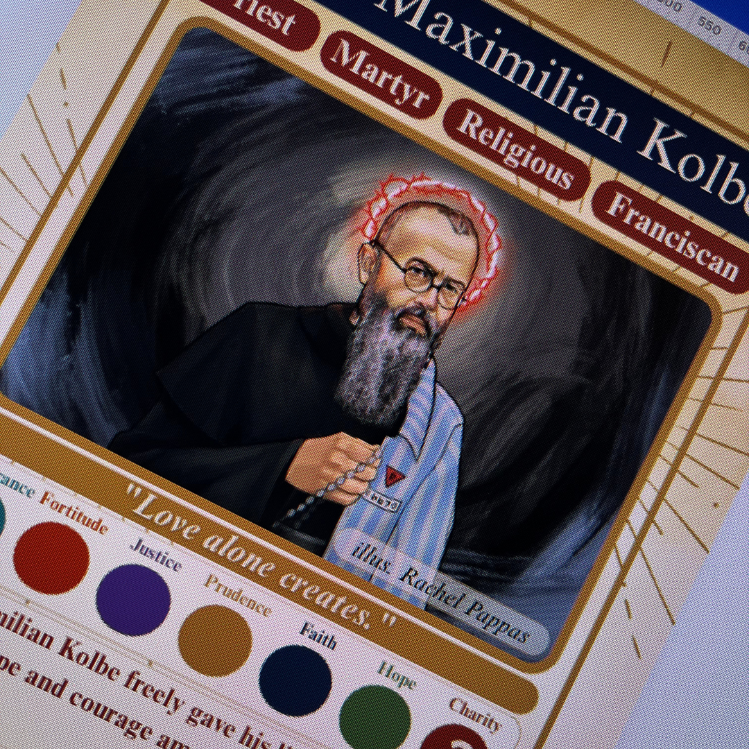 Collectible Trading Holy Cards Set 2