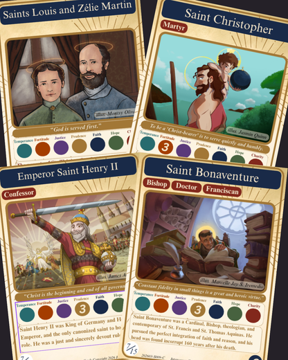 Collectible Trading Holy Cards - SET 5 (Human art)