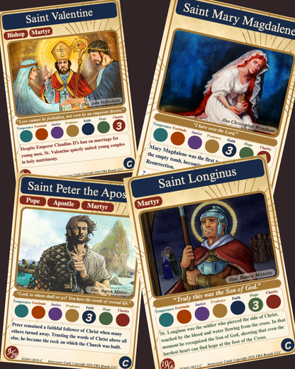 Collectible Trading Holy Cards - SET 3