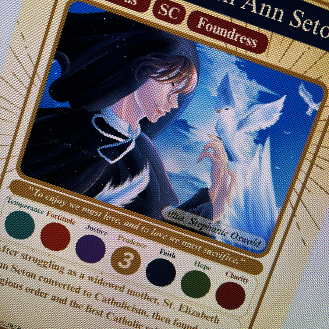 Collectible Trading Holy Cards Set 2