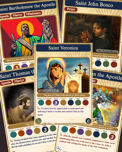 Collectible Trading Holy Cards Bundle - HUMAN ART - SET 2 & 3 & 4