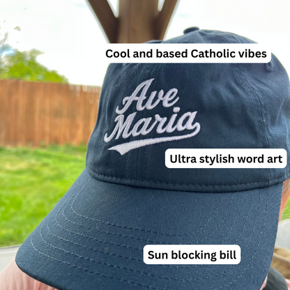 Ave Maria Classic Baseball Cap