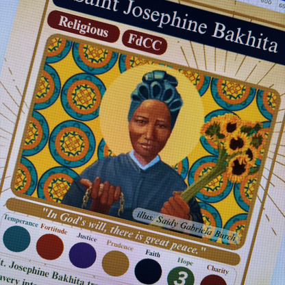 Collectible Trading Holy Cards Set 2