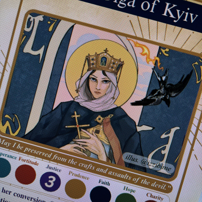 Collectible Trading Holy Cards Set 2