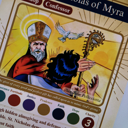 Collectible Trading Holy Cards Set 2