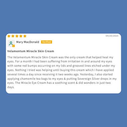 Velamentum Miracle Skin Cream
