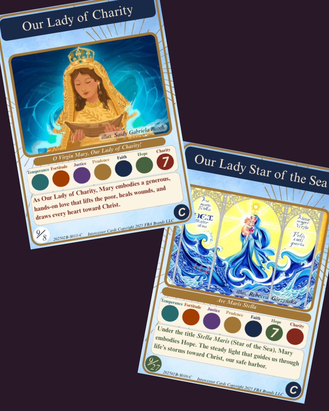 Collectible Trading Holy Cards - Mega Pack 1 (Human art)