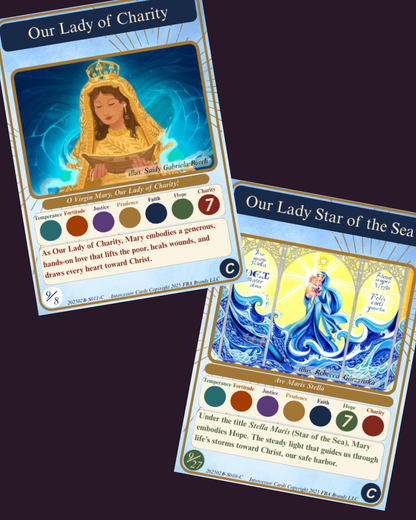 Collectible Trading Holy Cards - Mega Pack 1 (Human art)