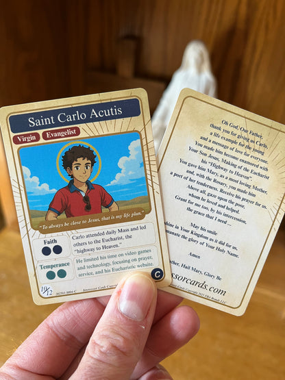 Collectible Trading Holy Cards