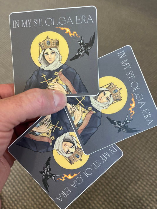 St Olga Era Stickers (3 pack)
