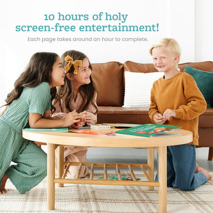 Pray by Sticker: Christmas Sticker Book