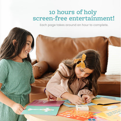 Pray by Sticker: Paint-by-Number Sticker Book