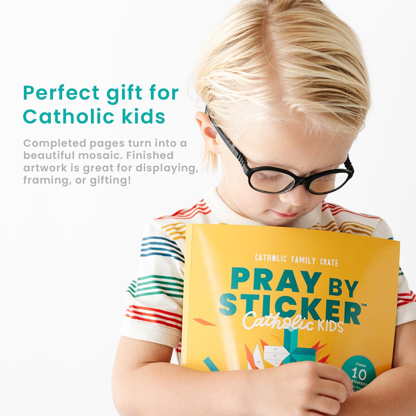 Pray by Sticker: Paint-by-Number Sticker Book