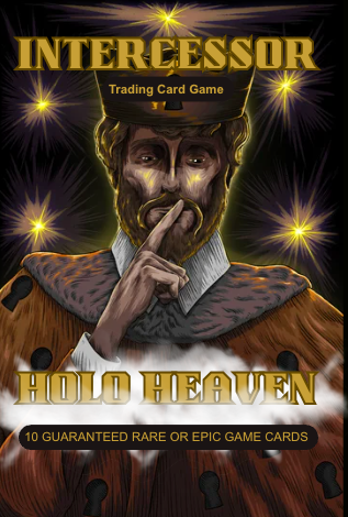 Collectible Trading Holy Cards - Holo Heaven Booster Pack 1
