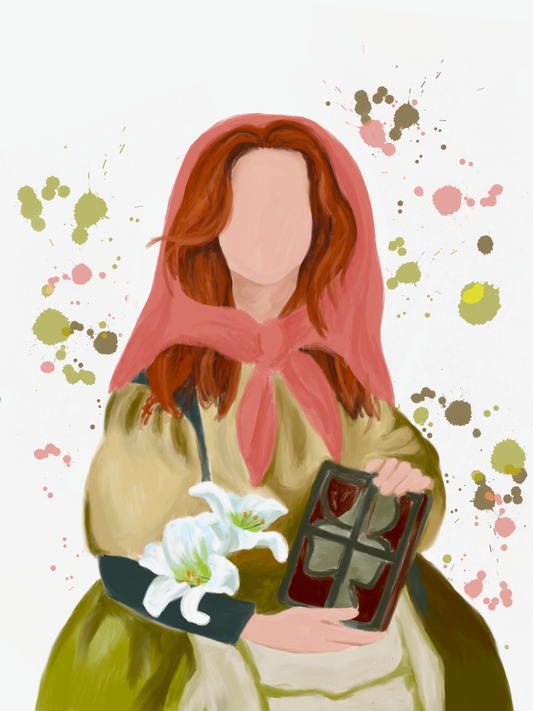 Saint Dymphna – Lemon Rooibos Loose Leaf Tea | Calming Herbal Blend