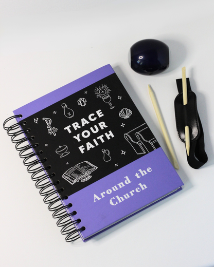 Trace Your Faith Jr. Starter Kit for 5+ | 1 Book(5+), 1 Holy Roller, 1 Stylus Holder (SC)