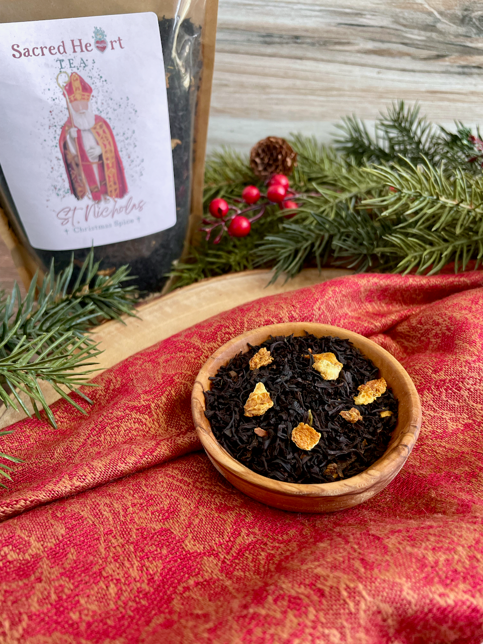 Saint Nicholas – Christmas Spice Loose Leaf Tea | Holiday Black Tea Blend