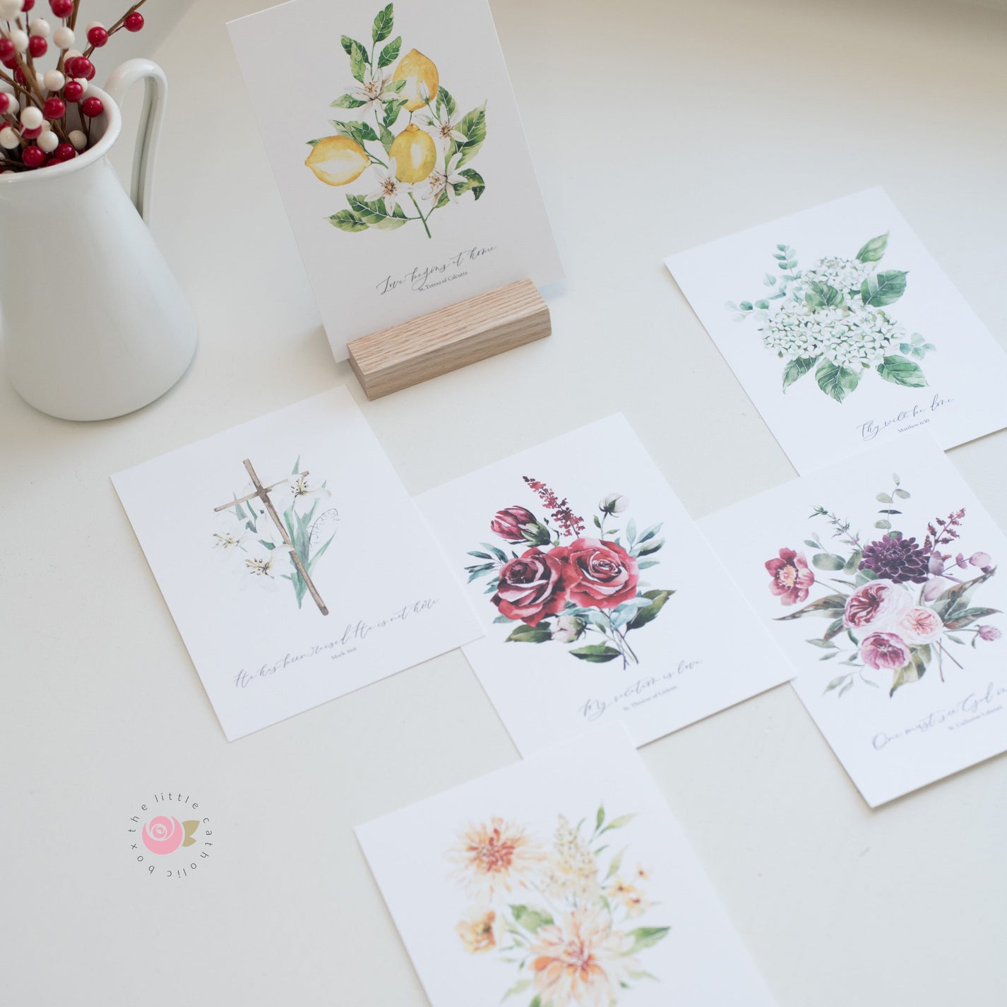 Liturgical Floral Prints Set The Little Catholic Box
