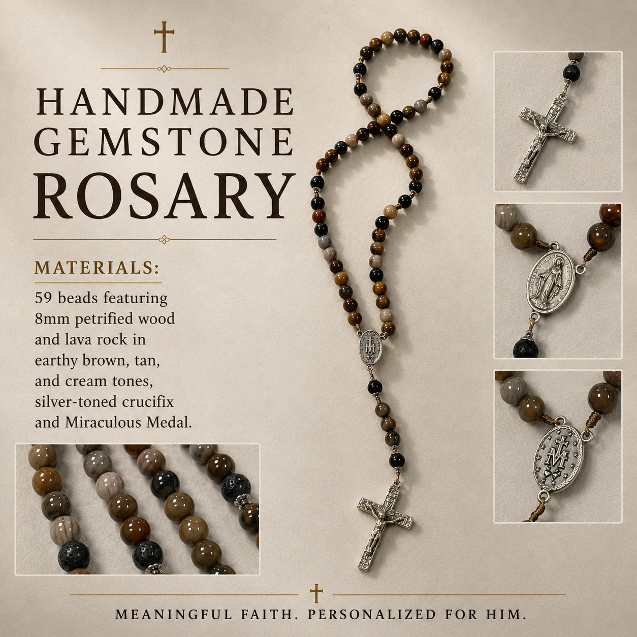 Customizable Catholic Father Gift Box Set