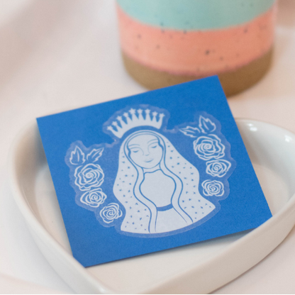 Our Lady White Logo Stickers (3-pack)
