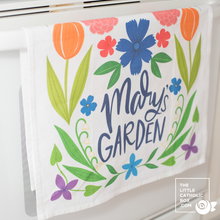 Load image into Gallery viewer, Mary Garden Tea Towel